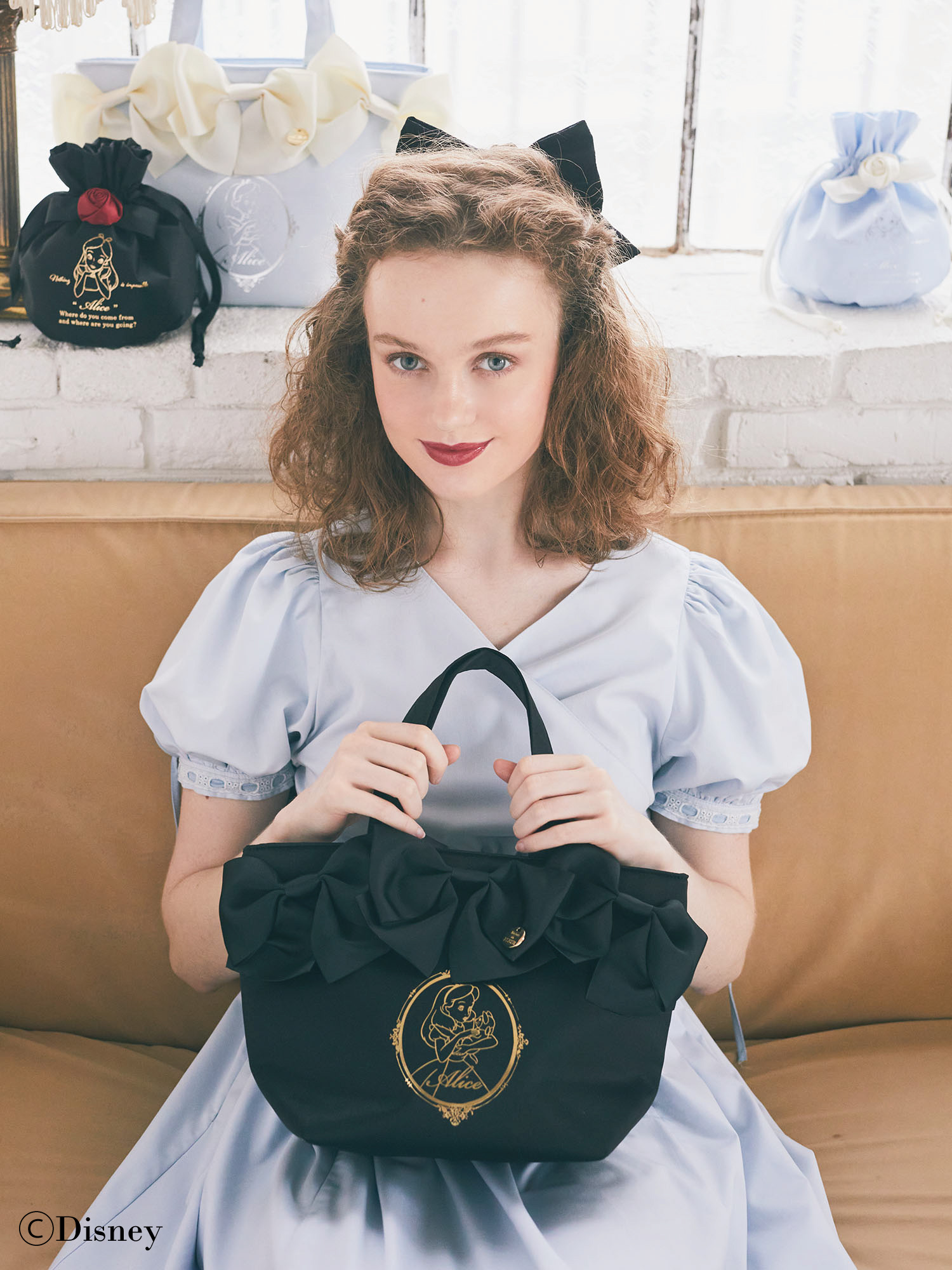 【Maison de FLEUR】「Disney Collection」より、名作『ふしぎの国のアリス』が登場！「アリス」をイメージしたカラーやリボンがポイントのアイテムを発売のサブ画像2