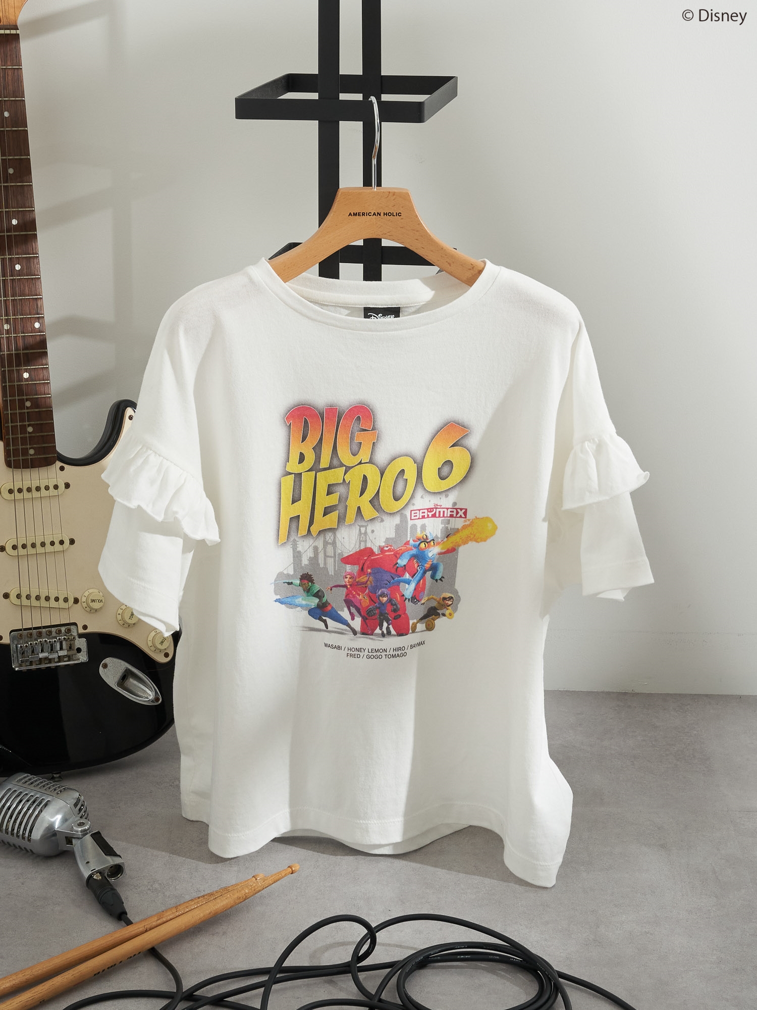 「Disney collection by AMERICAN HOLIC」よりディズニーキャラクターたちを描いたバンドTシャツを発売！のサブ画像5