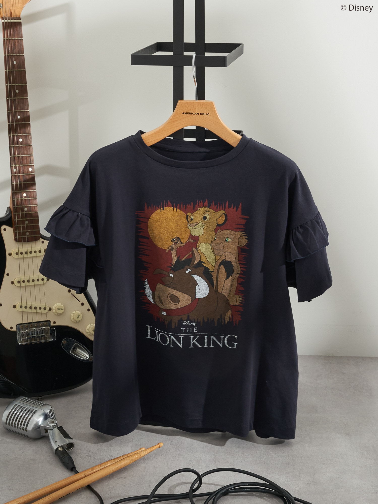 「Disney collection by AMERICAN HOLIC」よりディズニーキャラクターたちを描いたバンドTシャツを発売！のサブ画像6