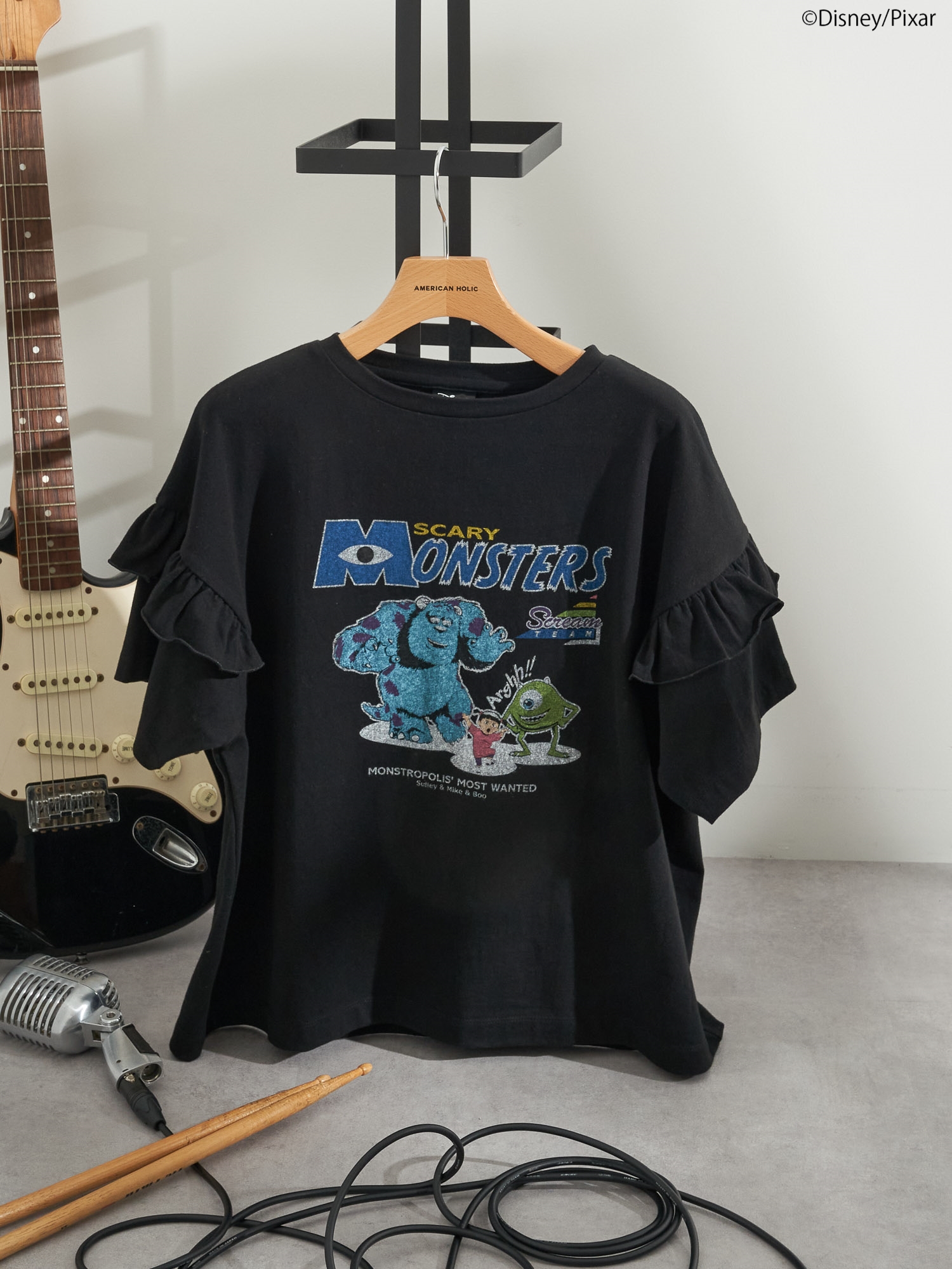 「Disney collection by AMERICAN HOLIC」よりディズニーキャラクターたちを描いたバンドTシャツを発売！のサブ画像7