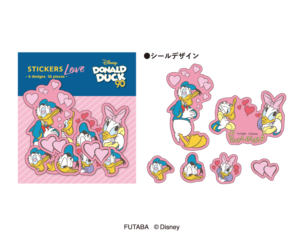 【新商品】「ドナルドダック 90th 喜怒愛楽ステーショナリー」販売開始のサブ画像4