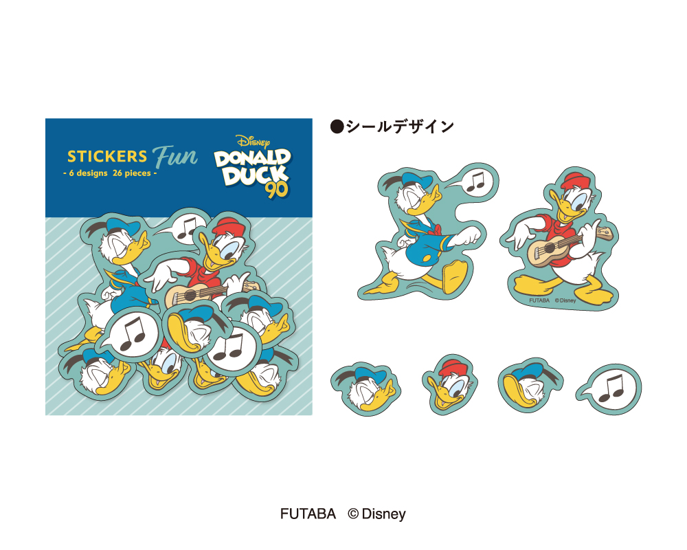 【新商品】「ドナルドダック 90th 喜怒愛楽ステーショナリー」販売開始のサブ画像5