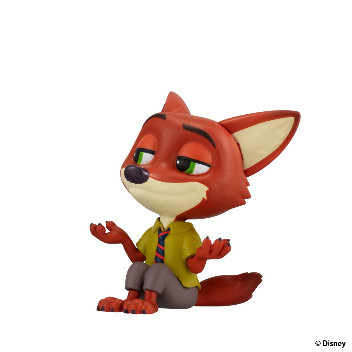 ディズニーキャラクター達のクスっと笑える表情やポーズがかわいいガシャポン®新シリーズ！『“ディズニーキャラクター” Funny Time！』登場！のサブ画像5_④ニック・ワイルド