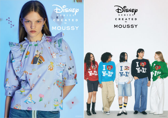 「Disney SERIES CREATED by MOUSSY」2024 EARLY AUTUMN COLLECTIONが登場！8月7日(水)より発売開始。のメイン画像