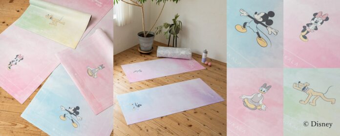 ディズニーキャラクターたちとヨガを楽しめる！LAVAよりディズニーデザインのヨガマットが新登場！2024年7月8日（月）販売開始のメイン画像