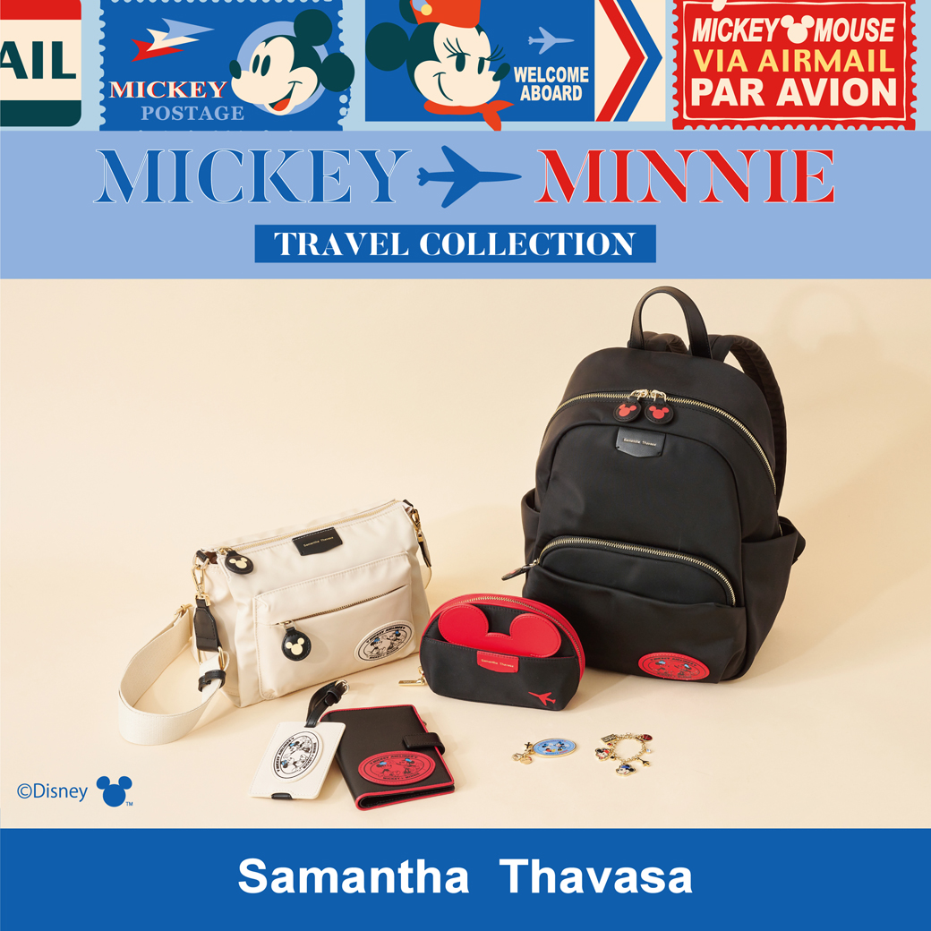 Samantha Thavasa /DISNEY DREAM TRAVELコレクション「ミッキー＆ミニー」がサマンサタバサから登場！のサブ画像1
