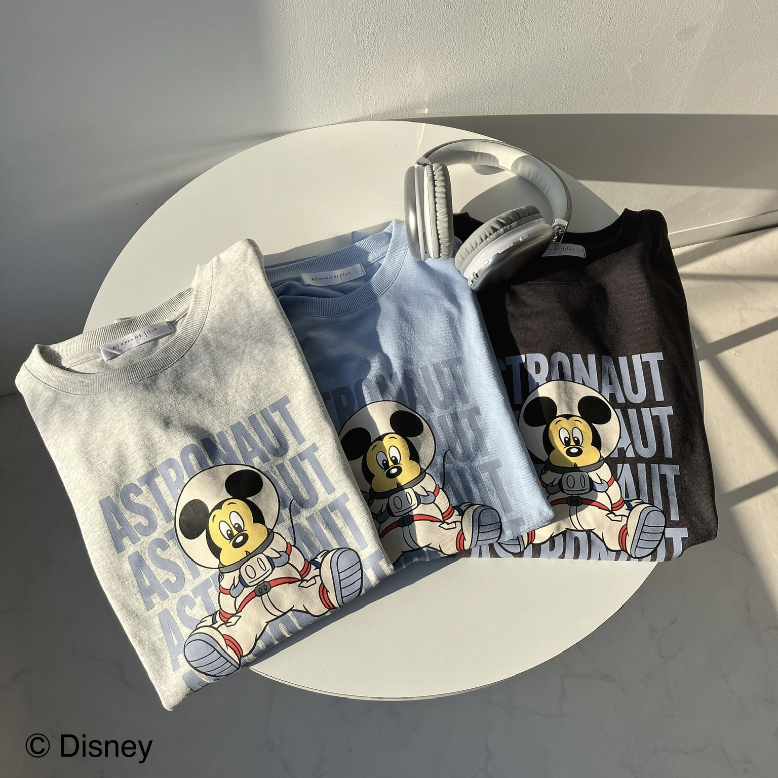 今話題の『塔の上のラプンツェル』、『ピーター・パン』に加え、「ミッキーマウス」のTシャツがAS KNOW AS plusから登場！のサブ画像8