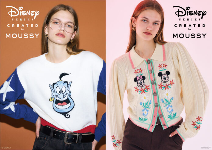 「Disney SERIES CREATED by MOUSSY」2024 AUTUMN COLLECTIONが登場！9月4日(水)より発売開始。のメイン画像