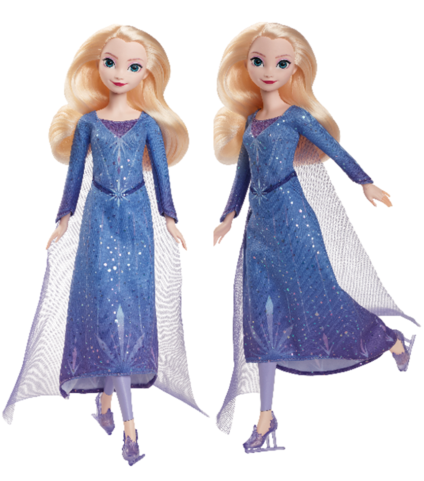 「アナと雪の女王」シリーズから初登場！膝が曲がり、ポーズをとって楽しめる「アナと雪の女王 エルサ・アナ(アイススケート)」が10月下旬より発売開始のサブ画像2