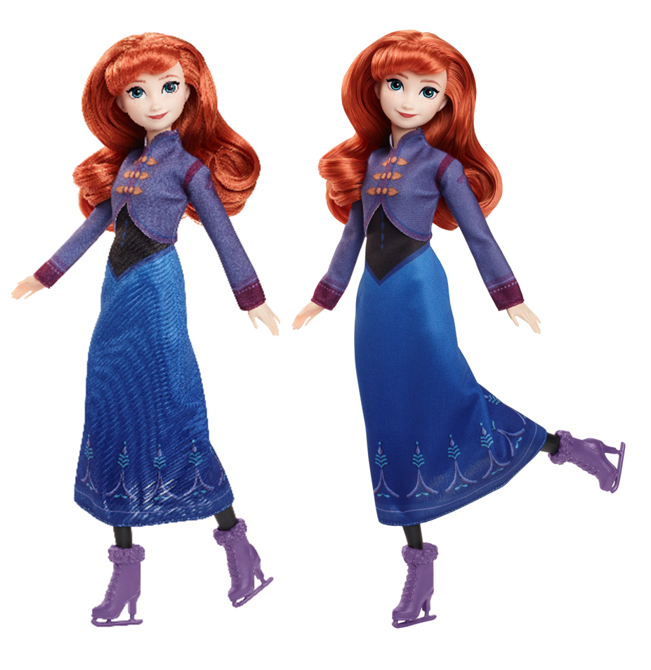 「アナと雪の女王」シリーズから初登場！膝が曲がり、ポーズをとって楽しめる「アナと雪の女王 エルサ・アナ(アイススケート)」が10月下旬より発売開始のサブ画像4