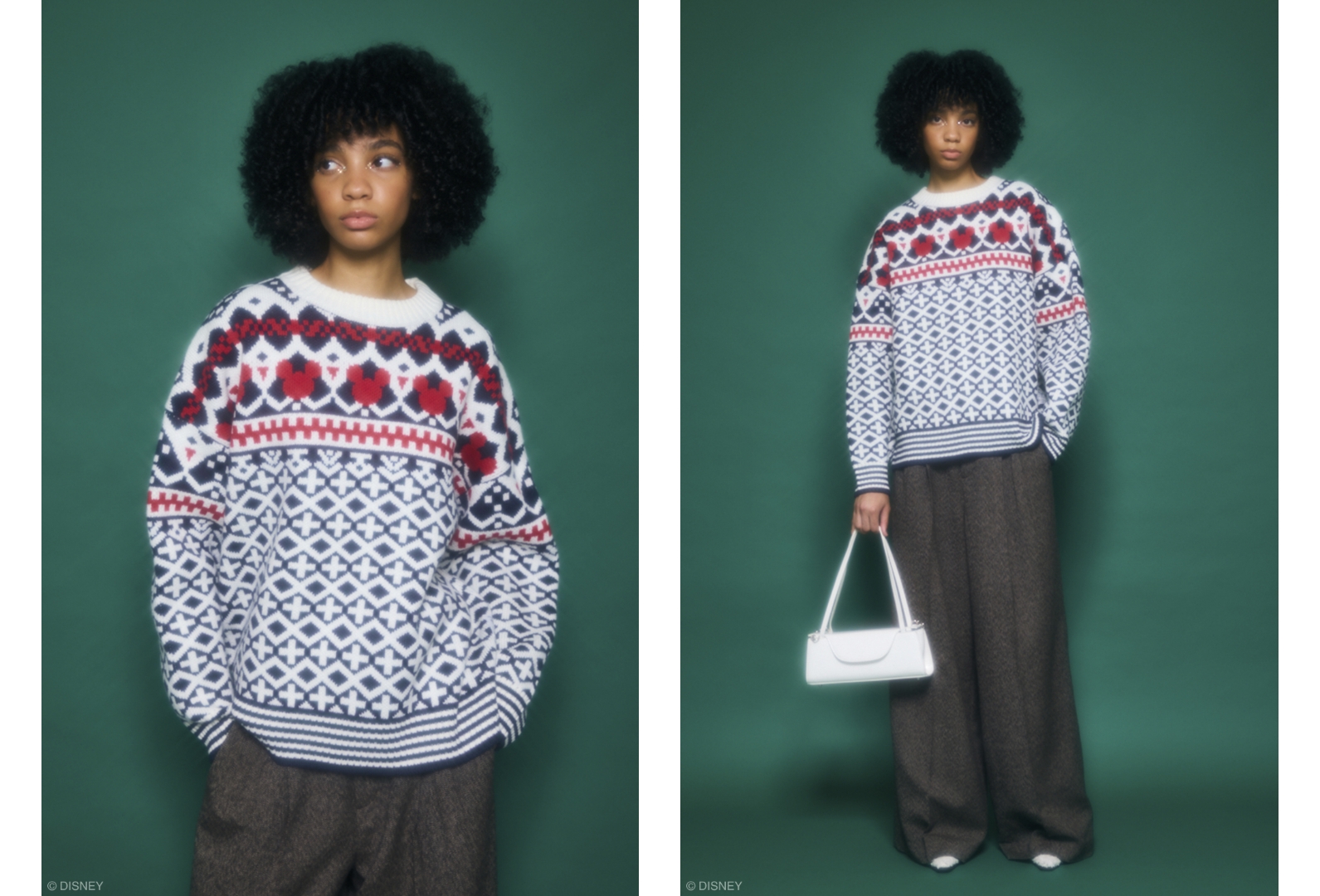 「Disney SERIES CREATED by MOUSSY」2024 HOLIDAY COLLECTIONが登場！11月6日(水)より発売開始。のサブ画像2