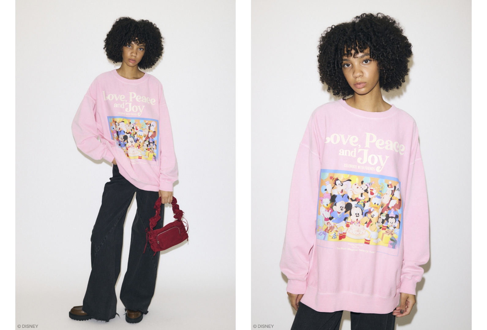 「Disney SERIES CREATED by MOUSSY」2024 HOLIDAY COLLECTIONが登場！11月6日(水)より発売開始。のサブ画像9