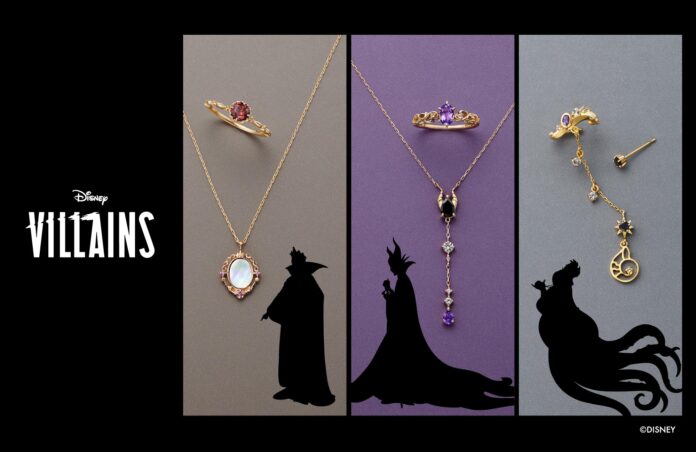 EAU DOUCE４℃よりディズニーヴィランズが主役のジュエリーコレクションが初登場！「Disney Villains Collection」のメイン画像