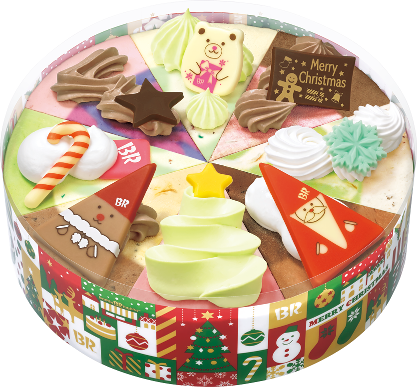 おいしさを選んだら、特別なクリスマスがはじまる「サーティワン クリスマスケーキ」2024年11月1日（金）～12月25日（水）のサブ画像1_クリスマス パレット８（エイト）