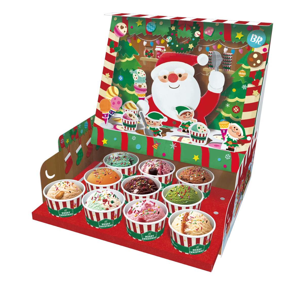 おいしさを選んだら、特別なクリスマスがはじまる「サーティワン クリスマスケーキ」2024年11月1日（金）～12月25日（水）のサブ画像13_クリスマス パーティーセット