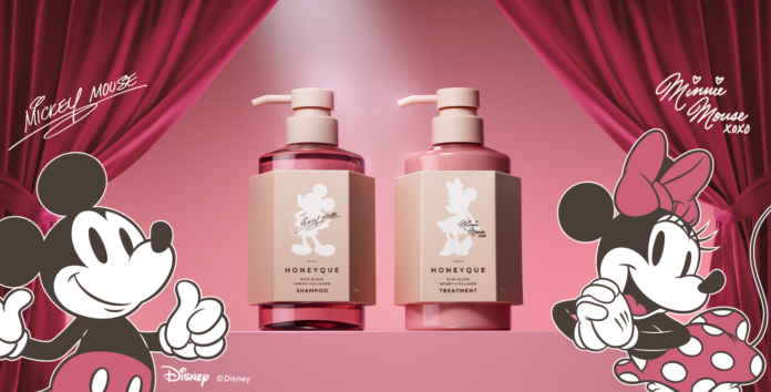 ハニークからディズニー限定デザインが数量限定で登場！毎日のヘアケアをさりげなく彩るミッキーマウスデザインのメイン画像