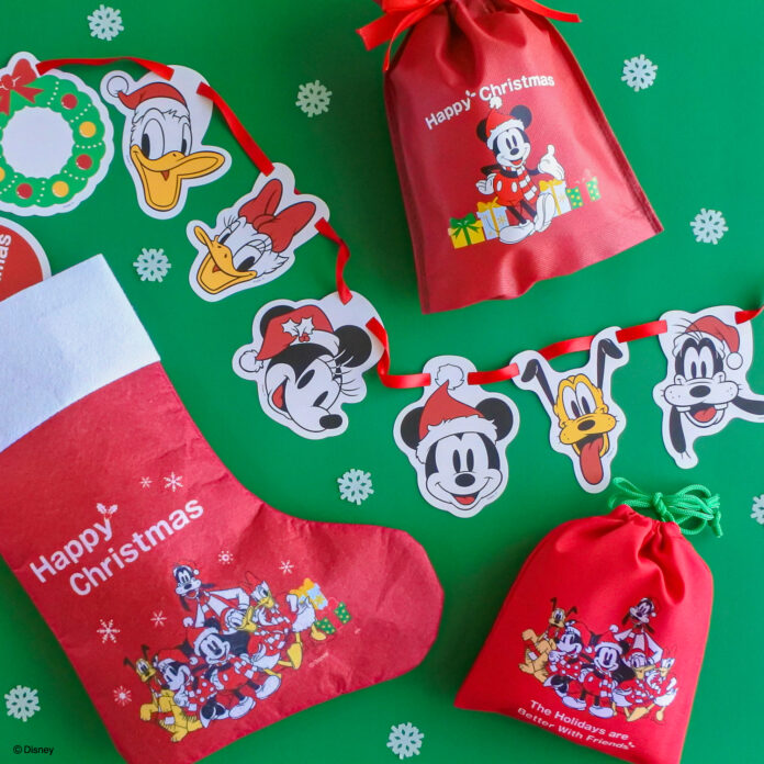 【キャンドゥ】クリスマスデザインの「ミッキー＆フレンズ」アイテムが初登場！のメイン画像
