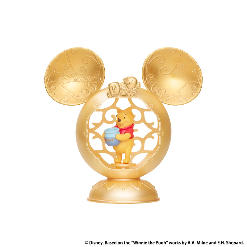 Disneyの世界観がつまった、大きいカプセルレスの新仕様商品ガシャポン®『ディズニーキャラクター / デスクトップフィギュア』登場！のサブ画像3_②くまのプーさん