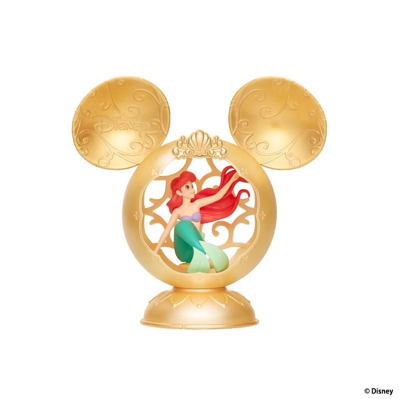 Disneyの世界観がつまった、大きいカプセルレスの新仕様商品ガシャポン®『ディズニーキャラクター / デスクトップフィギュア』登場！のサブ画像4_③アリエル