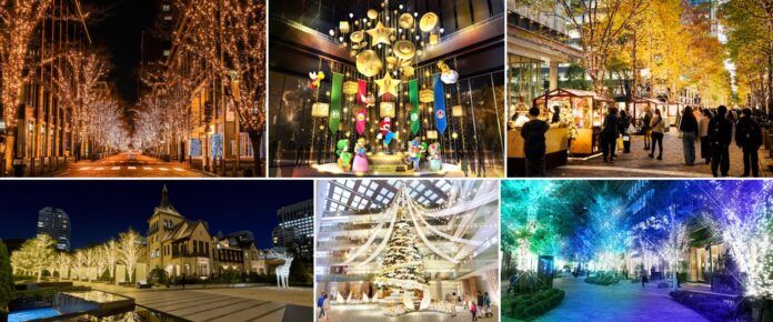 平日のクリスマスでもイルミネーションはあきらめたくない… 仕事帰りにも、クリスマスが終わっても楽しめる！アクセス抜群！千代田区のイルミネーションスポットのメイン画像