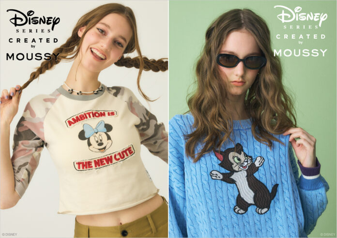 「Disney SERIES CREATED by MOUSSY」2025 EARLY SPRING COLLECTIONが登場！2月5日(水)より発売開始。のメイン画像
