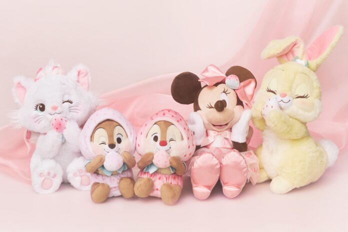 ほんのりピンクの白いちごとディズニー マリーたちにきゅんとする「STRAWBERRY COLLECTION」をディズニーストアで1月31日（金）より順次発売のメイン画像