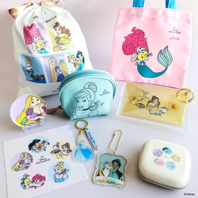 【キャンドゥ】プリンセスと仲良く寄り添うお友達を描いたデザインが登場のメイン画像