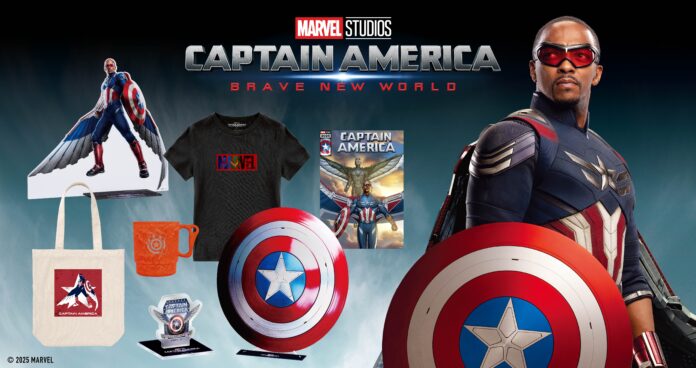 ”正義の象徴”を受け継いだ新たなキャプテン・アメリカがHappyくじに！Happyくじ / MARVEL 『キャプテン・アメリカ:ブレイブ・ニュー・ワールド』2025年2月21日（金）発売予定!!のメイン画像
