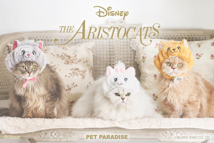 ディズニー映画「おしゃれキャット」公開55周年記念　　『マリー』と兄弟たちをデザインした猫用グッズの新シリーズ発売のメイン画像