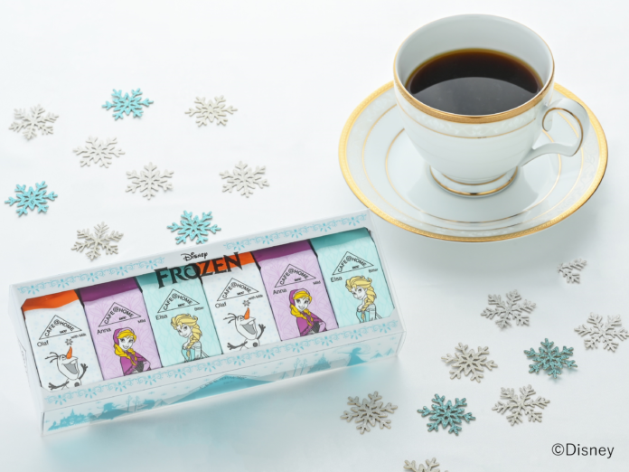 大人気「アナと雪の女王」デザインのキュートなワンドリップコーヒー「CAFE@HOME アナと雪の女王 セレクション」が3月6日に新発売！のメイン画像