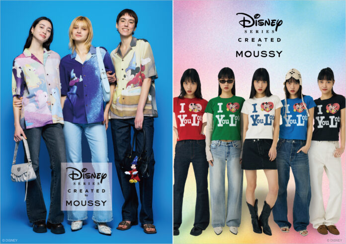 「Disney SERIES CREATED by MOUSSY」2025 EARLY SUMMER COLLECTIONが登場！4月2日(水)より発売開始。のメイン画像