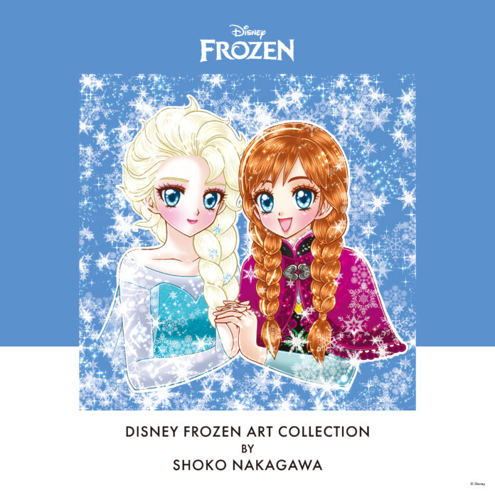 大好評の中川翔子描き下ろしアート第2弾の商品化が決定！「DISNEY FROZEN ART COLLECTION BY SHOKO NAKAGAWA」が 2025年3月18日（火）より順次発売開始のメイン画像