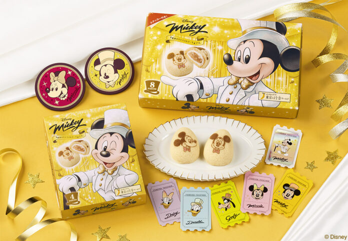 【福岡】東京ばな奈とディズニーが贈る夢のスイーツショップ期間限定OPEN！「ミッキーマウス」のふかふかキャラメルケーキに、「ラプンツェル」のショコラサンドや新作エコバッグものメイン画像