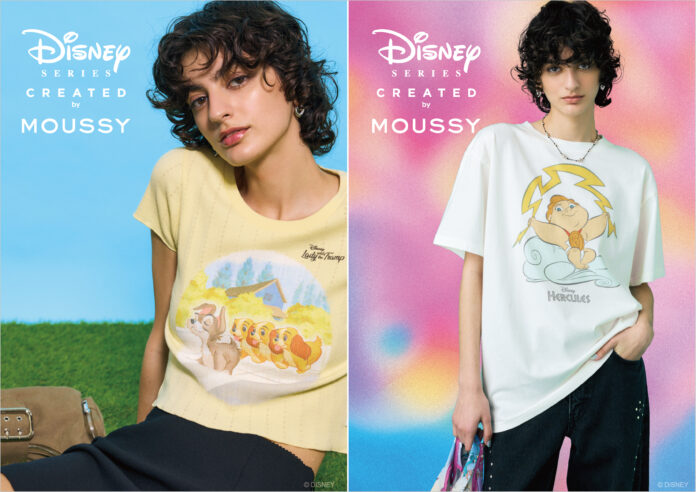 「Disney SERIES CREATED by MOUSSY」2025 SUMMER COLLECTIONが登場！4月30日(水)より発売開始。のメイン画像