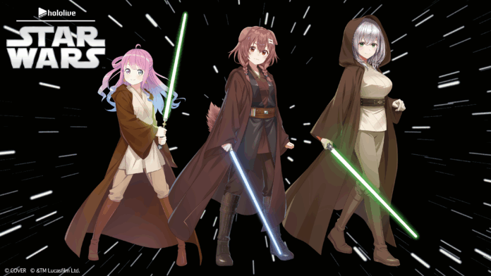「ホロライブ」所属の戌神ころね、白銀ノエル、姫森ルーナによる「スター・ウォーズ」のスペシャル応援プロジェクトが実施決定！特別番組や展示イベントなど盛りだくさんのメイン画像