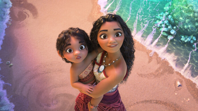 『モアナと伝説の海２』　4.16（水）ブルーレイ+DVD セット発売！旅立つ姉モアナに贈る心を込めた歌とキュートなアフレコシーンなどモアナの可愛い妹・シメアの魅力を集めた映像を解禁！のメイン画像
