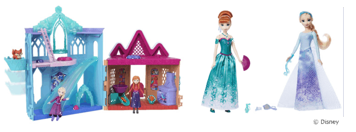 『アナと雪の女王』の世界観をおうちで楽しめる！「アレンデールのどうぶつたち エルサとこおりのおしろ デラックス」「くるっとまわして！＜ひみつのアクセサリー＞」（２種）を６月中旬より発売！のメイン画像