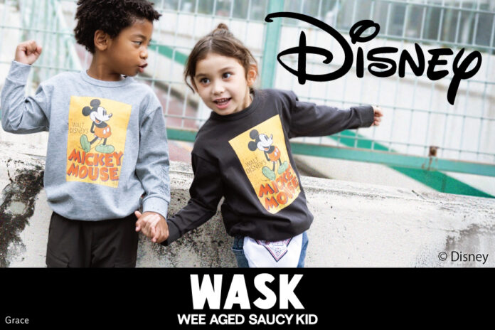 子供服ブランド「WASK(ワスク、株式会社べべ)」より、「ミッキーマウス」コレクションが新登場‼のメイン画像