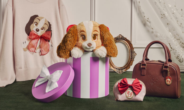 『わんわん物語』公開70周年記念！子犬のレディの愛くるしさにきゅんとする、レトロでクラシカルなタッチの新コレクションをディズニーストアで9月12日（金）より順次発売のメイン画像