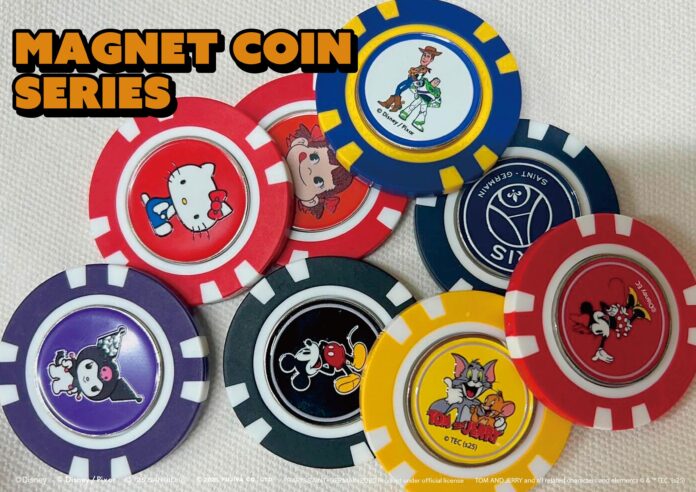 E-COMEGROUPより、キャラクター・ブランド『マグネットコインシリーズ』が発売！のメイン画像