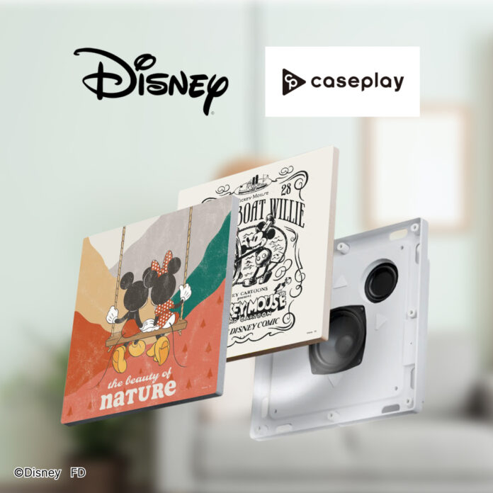 58495_682_main caseplayから「ミッキーマウス」や「ミニーマウス」をはじめとした、ミッキーフレンズをモチーフにした『Disney』のアートパネルスピーカーが26デザインで登場!のメイン画像