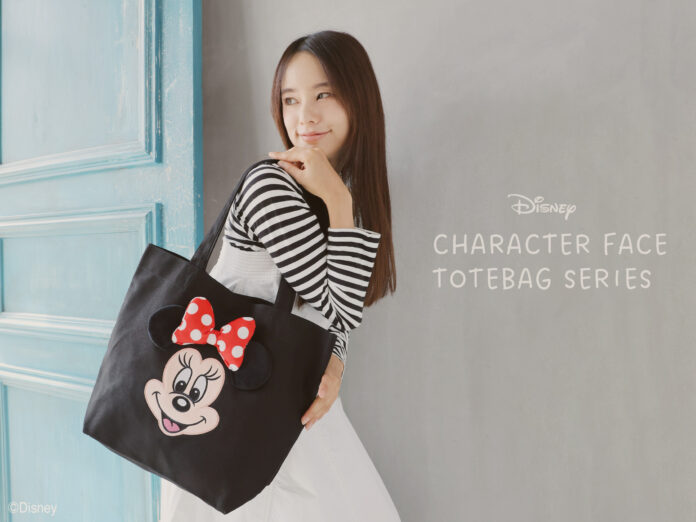E-COMEGROUPより、『Disney』 CHARACTER　DESIGN FACE TOTEBAG SERIESがリリース！のメイン画像