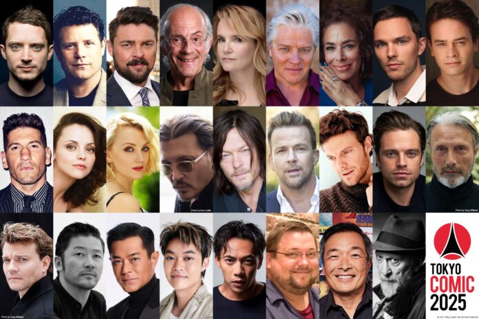 【東京コミコン2025】ジョニー・デップ氏、クリストファー・ロイド氏、浅野忠信氏、セバスチャン・スタン氏、ノーマン・リーダス氏ら豪華セレブが登壇！ステージスケジュール情報が発表のメイン画像