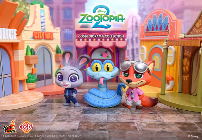 『ズートピア2』のキャラクターが可愛いデフォルメフィギュアに！「コスビ」シリーズ新作が続々登場！のメイン画像