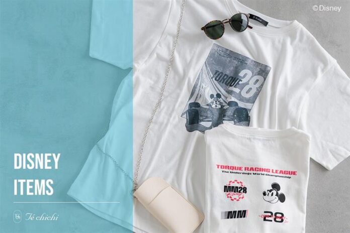 【Te chichi】Disney Collection『ミッキーマウス』が登場！クラシカルな“ミッキーマウス”が主役のTシャツを3月27日(金)発売のメイン画像
