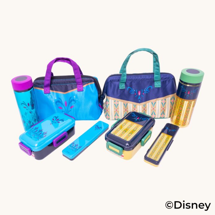 【アナと雪の女王】スケーターから、「アナ」と「エルサ」のドレスをモチーフにしたランチグッズが新登場！のメイン画像
