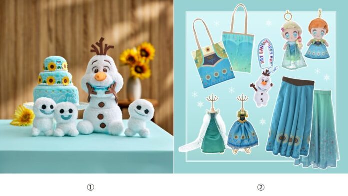 短編アニメーション『アナと雪の女王／エルサのサプライズ』をモチーフにした爽やかなカラーの新コレクションをディズニーストアで4月17日(金)より順次発売のメイン画像