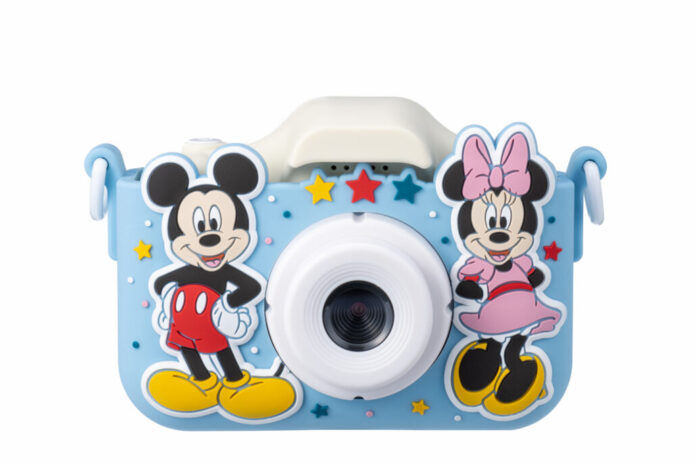 ディズニー公式ライセンスのキッズカメラ 第一弾「キッズカメラ〈ミッキー＆ミニー〉」のメイン画像