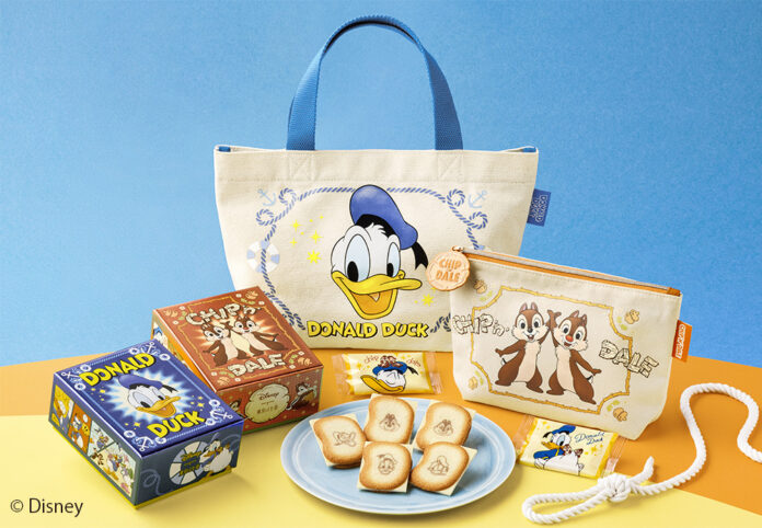 【東京ばな奈】大人気「ドナルドダック」と「チップ＆デール」のスイーツが再び登場！ランチトートバッグやポーチの新作グッズものメイン画像