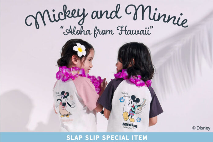 子供服ブランド「SLAP SLIP（スラップ スリップ）」から「ミッキーマウス」＆「ミニーマウス」デザインの夏アイテムが登場！のメイン画像
